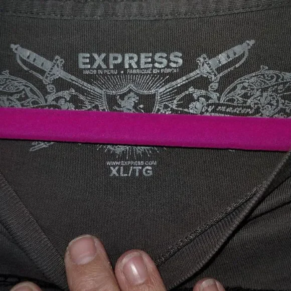 Express grey Lion tee/Unisex - Picture 6 of 7